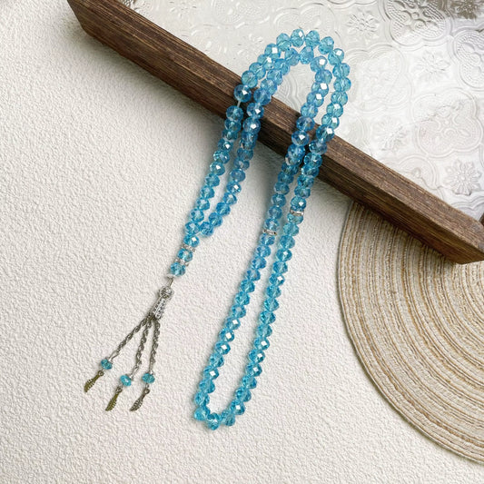 99-Bead Tasbih (Misbahah) – Elegant Prayer Beads with Tassel